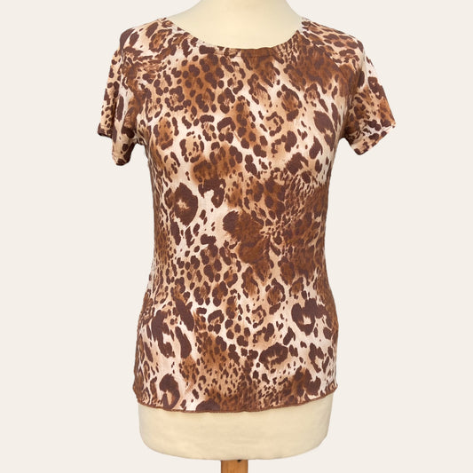 Leopard print t-shirt