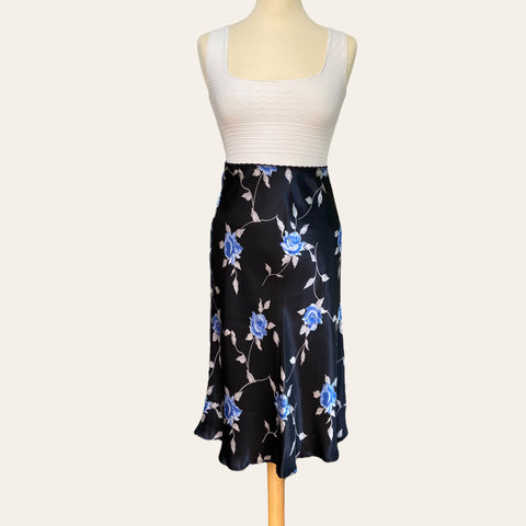 Jupe midi imprimé floral