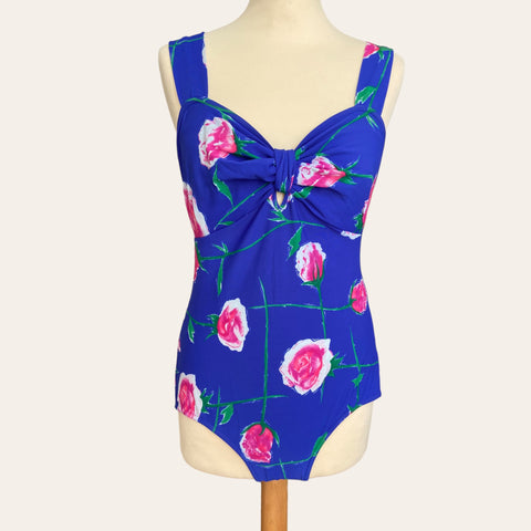 Maillot de bain à roses