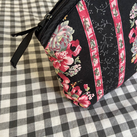 Trousse imprimé floral