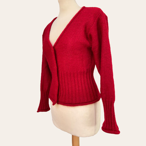 Cardigan en mohair