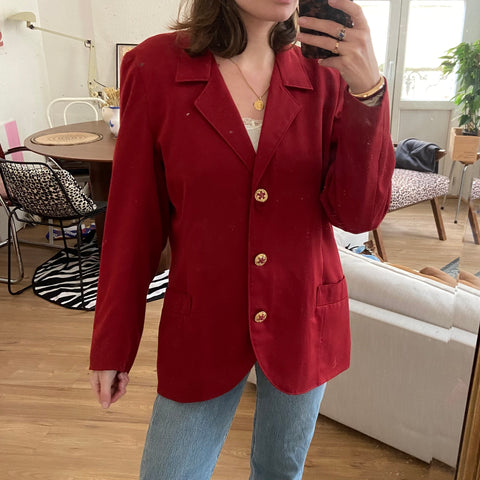 Blazer rouge