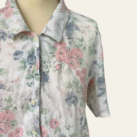 Floral print shirt