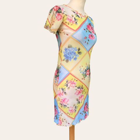 Robe mini patchwork