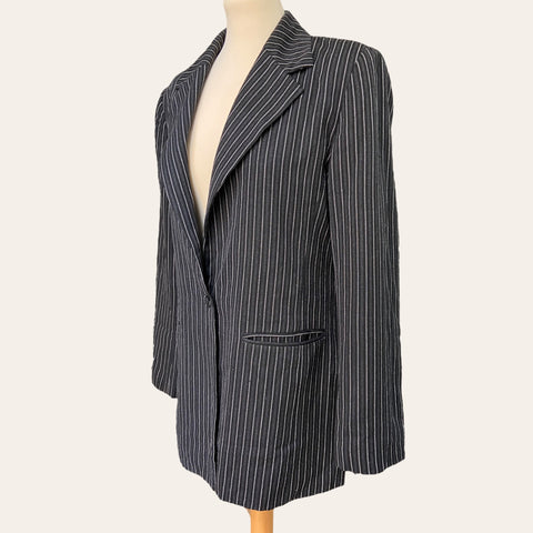 Blazer à rayures