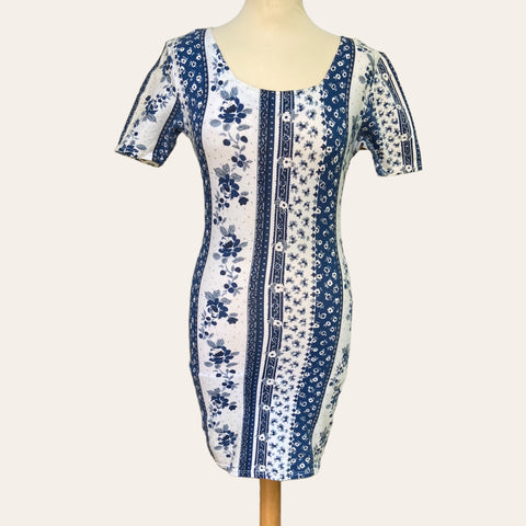 Robe mini imprimé provencal