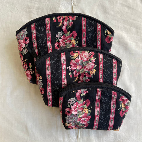 Trousse imprimé floral