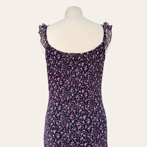 Robe midi imprimé floral