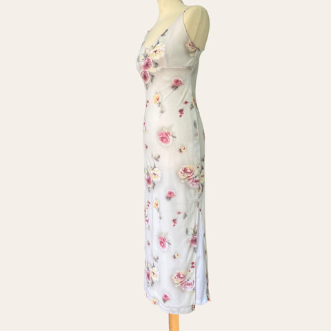 Robe longue imprimé floral