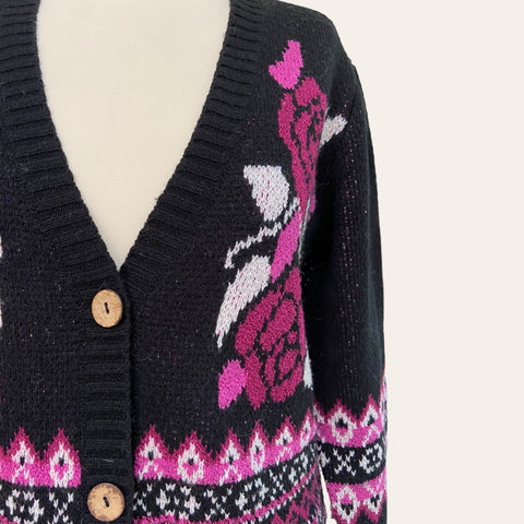 Cardigan jacquard