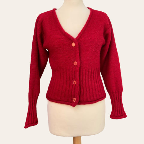 Cardigan en mohair