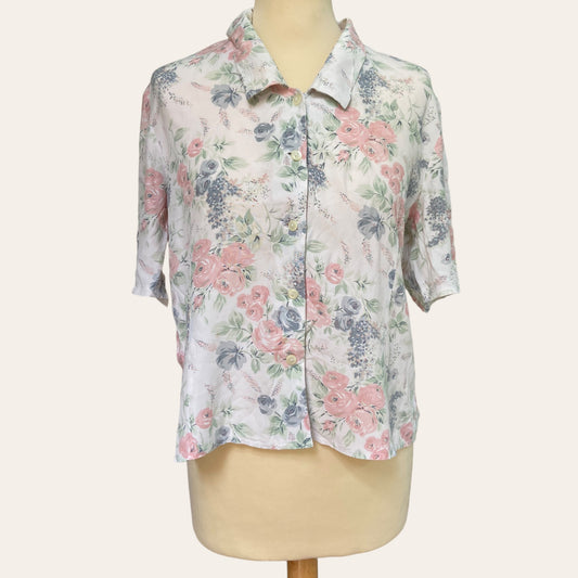 Chemise imprimé floral