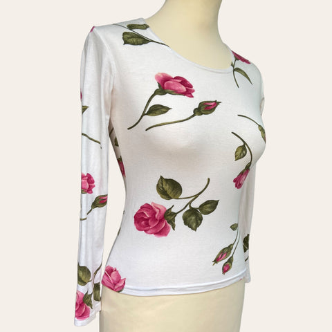 T-shirt imprimé floral