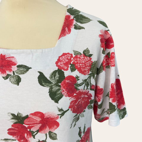 T-shirt imprimé floral