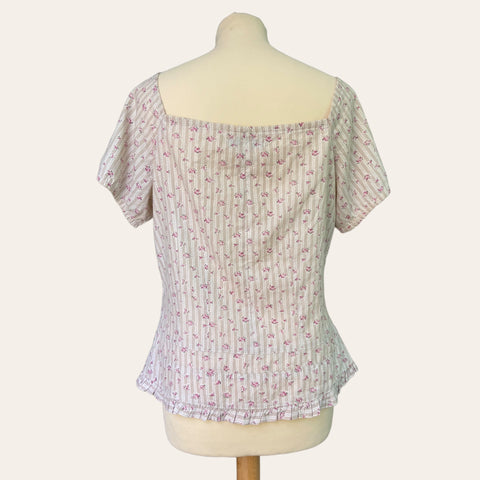 Blouse imprimé floral