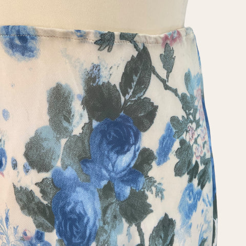 Jupe midi imprimé floral