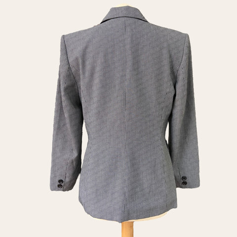 Blazer imprimé à carreaux