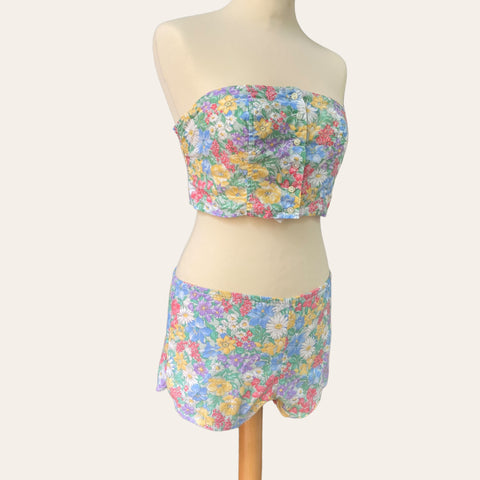 Ensemble liberty bustier et short