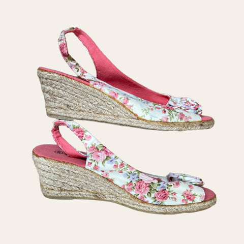 Espadrilles imprimé floral