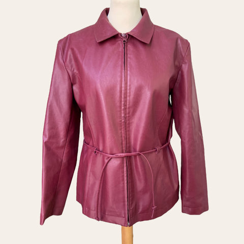 Veste simili-cuir