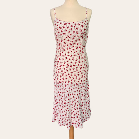 Robe midi imprimé floral