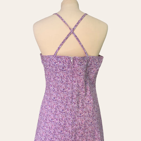Liberty floral print mini dress