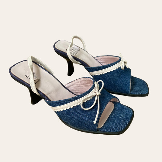 Mules en denim