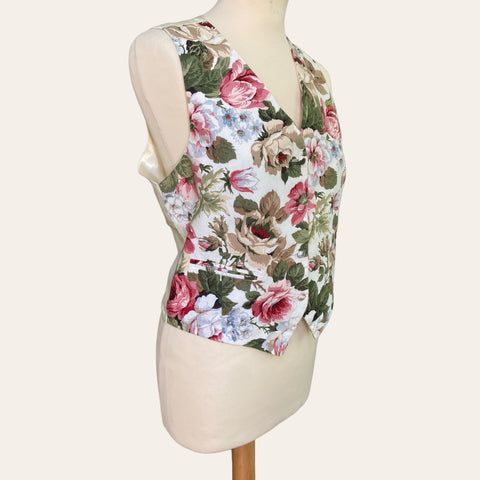 Veston imprimé floral