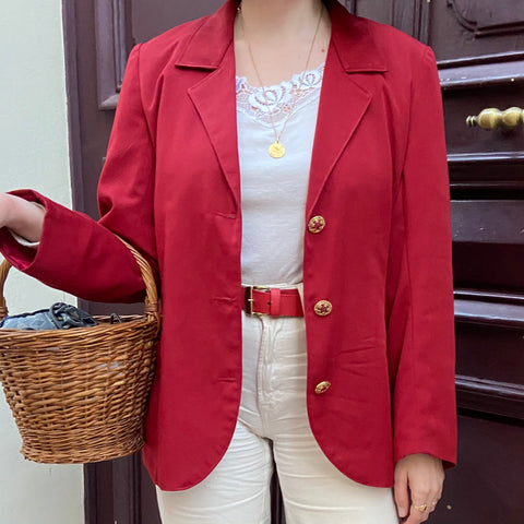 Blazer rouge