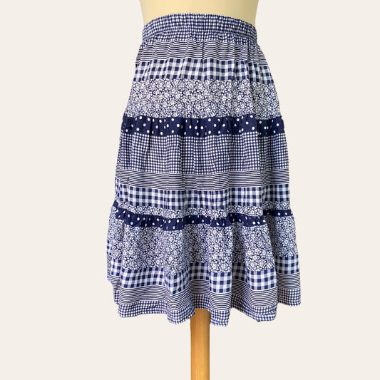 Provençal style flared skirt