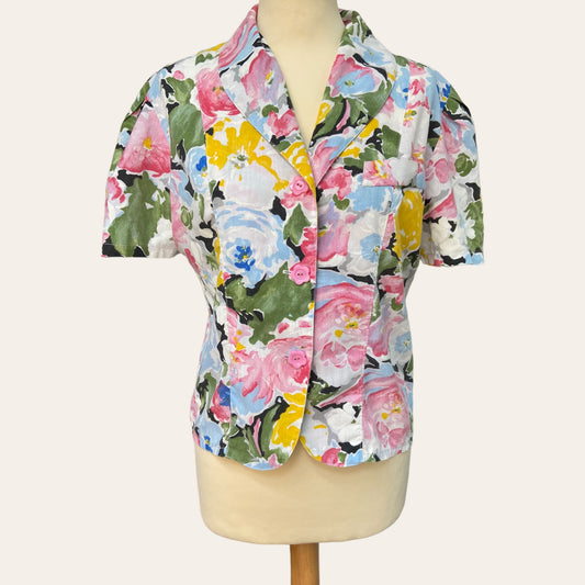 Blouse imprimé floral