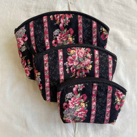 Trousse imprimé floral