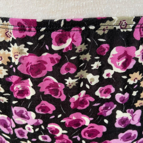 Jupe midi imprimé floral