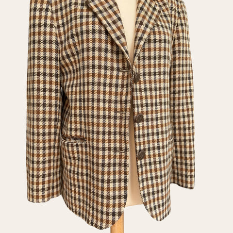 Blazer à carreaux