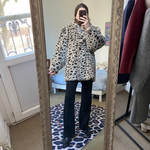 Leopard print fur