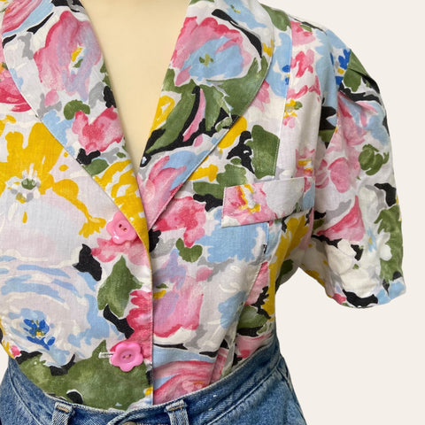 Blouse imprimé floral