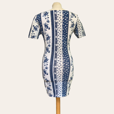 Robe mini imprimé provencal