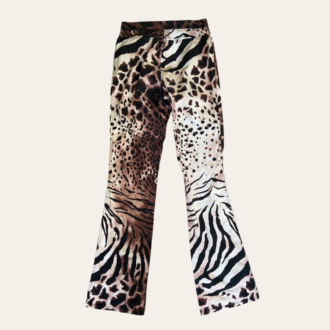 Kenzo leopard print pants