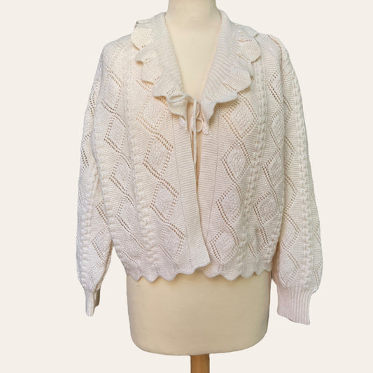 Wool cardigan