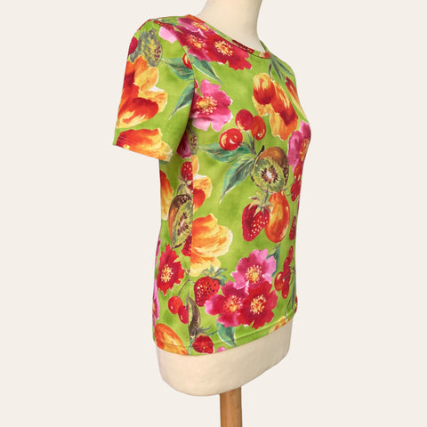 Fruit print t-shirt