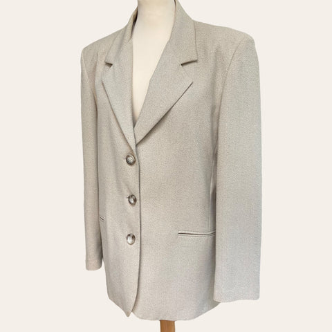 Blazer beige-chiné