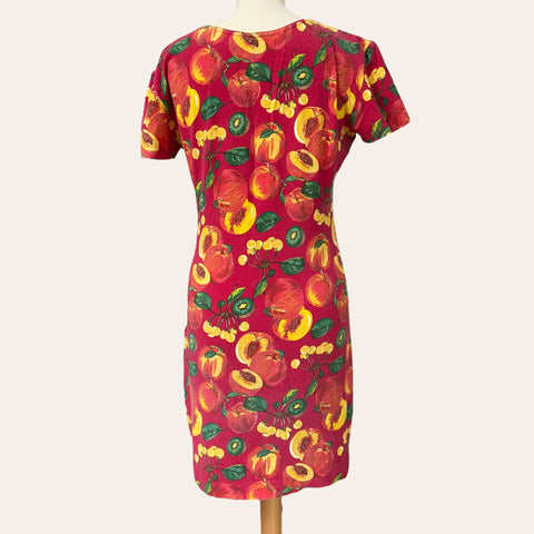 Robe mini à fruits
