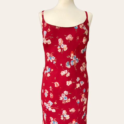 Robe longue imprimé floral