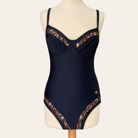 Maillot de bain imprimé léopard