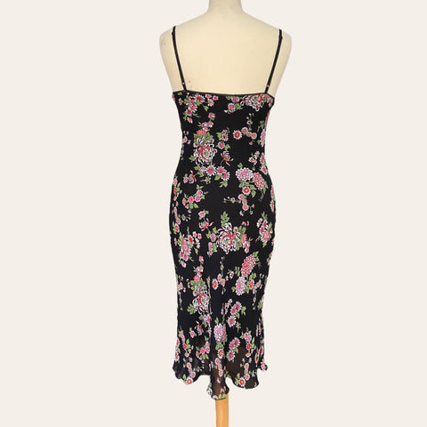 Robe midi imprimé floral