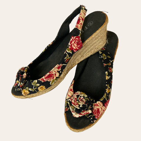 Espadrilles imprimé floral