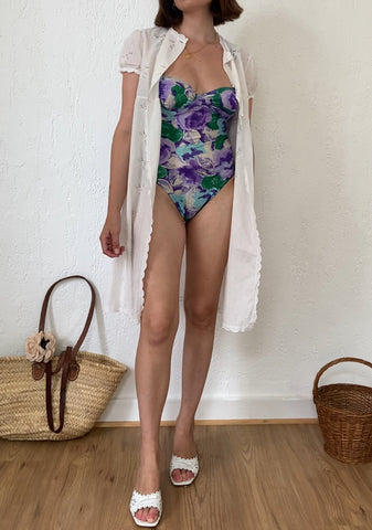 Maillot de bain floral