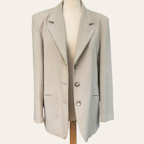 Blazer beige-chiné