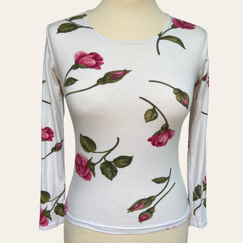 T-shirt imprimé floral