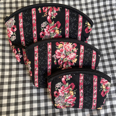 Trousse imprimé floral